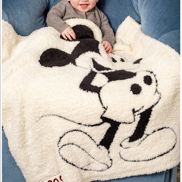 Barefoot Dreams Other Barefoot Dreams Mickey Mousse Baby Blanket Poshmark